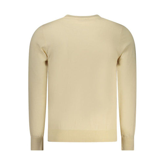 Rifle Beige Polyester Men's Sweater - ClickThatClicks 