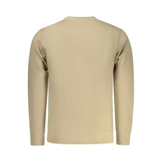 Rifle Beige Cotton Men Sweatshirt - ClickThatClicks 