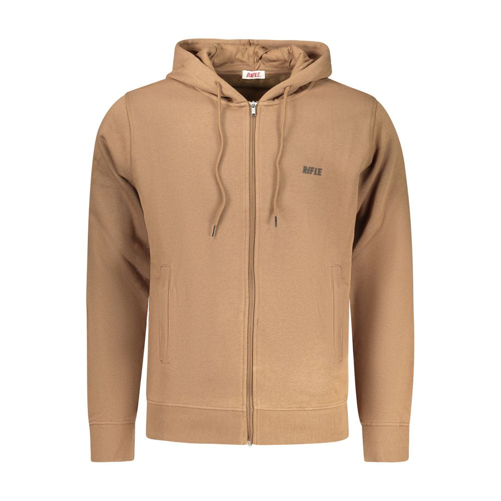 Rifle Marrone Cotton Men's Hoodie - ClickThatClicks 