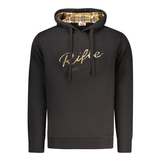 Rifle Black Cotton Men's Sweatshirt - ClickThatClicks 