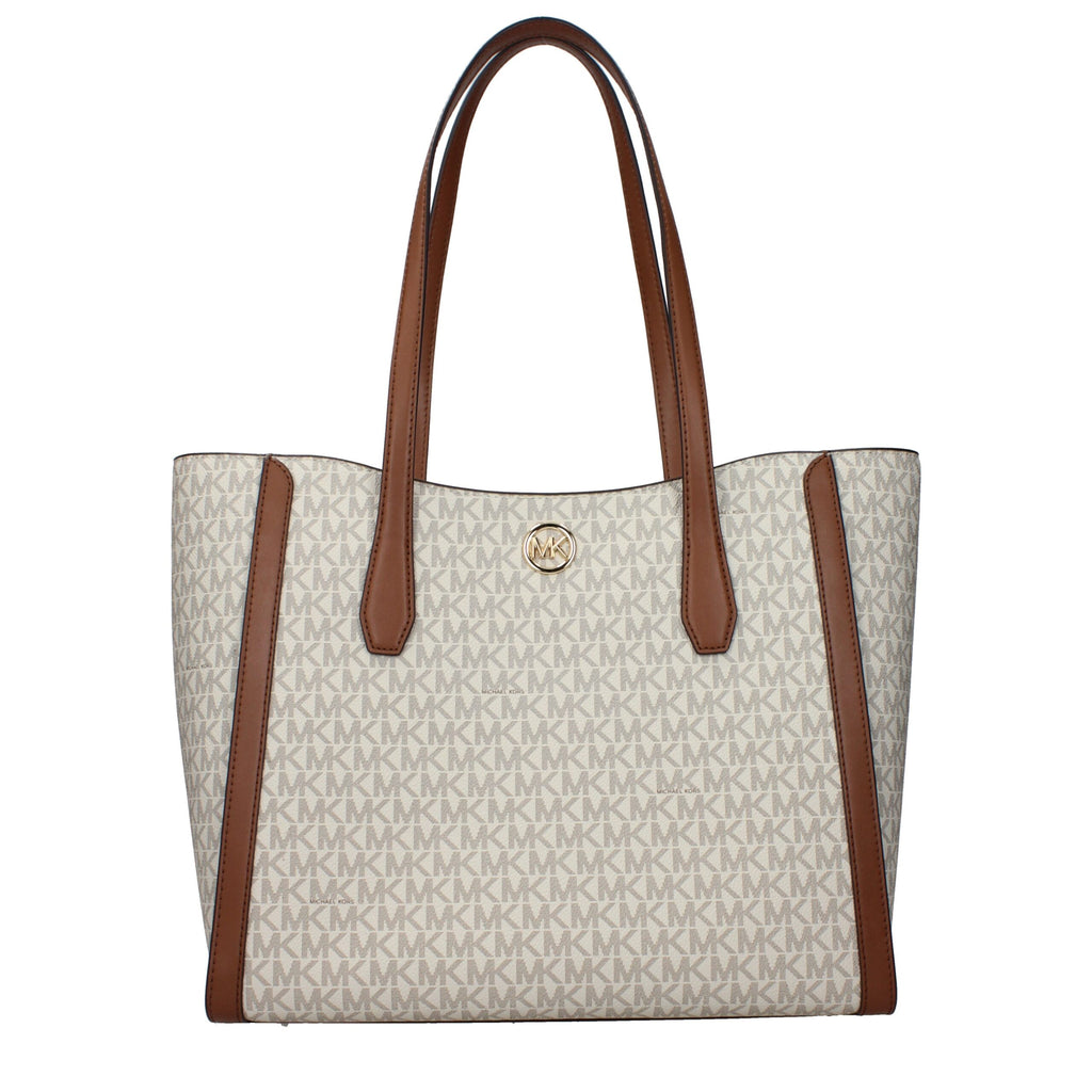 Michael Kors Beige Fabric Shoulder Bag
