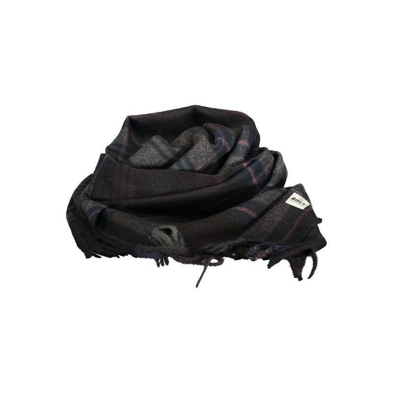 Rifle Black Polyester Mens Scarf