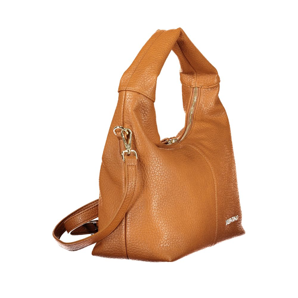 Mario Valentino Marrone Polyurethane Women Handbag - ClickThatClicks 