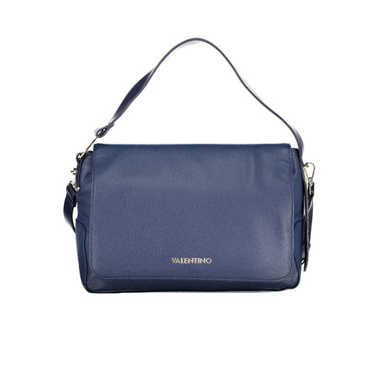 Mario Valentino Blue Polyurethane Women Shoulder Bag - ClickThatClicks 