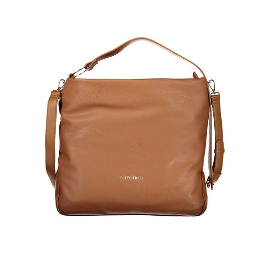 Mario Valentino Marrone Polyurethane Women Handbag - ClickThatClicks 