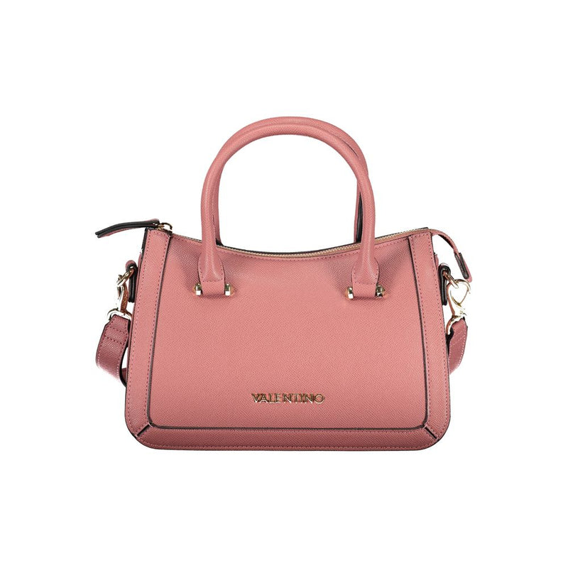 Mario Valentino Rosa Polyurethane Women Handbag