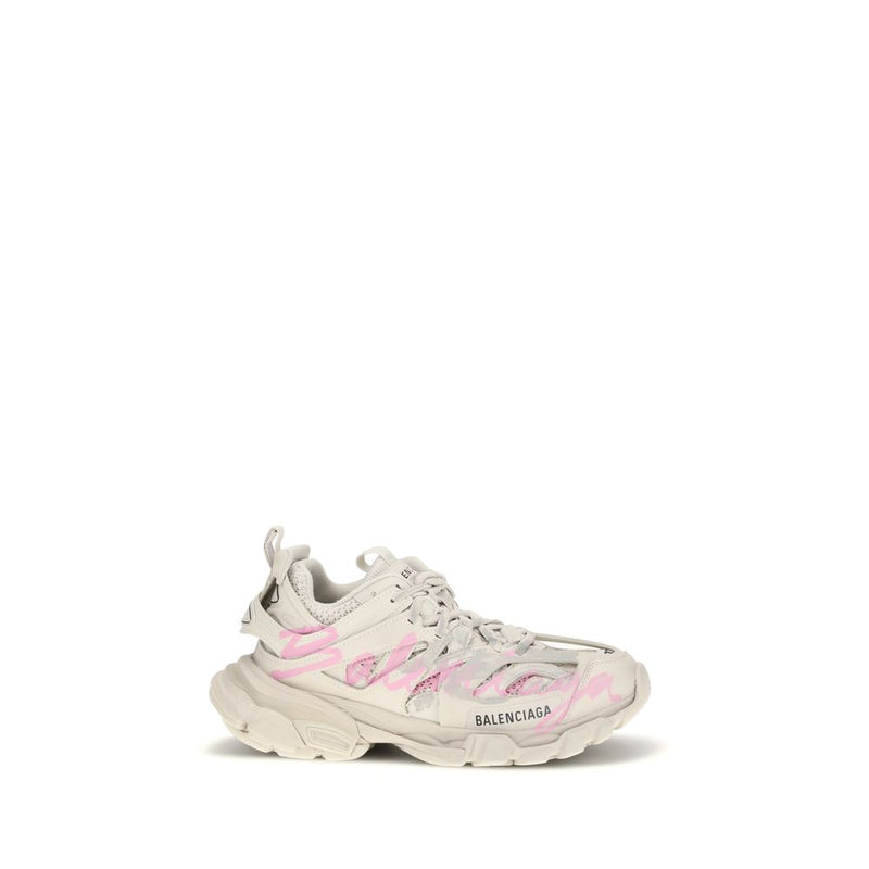 Balenciaga Beige Polyester Athletic Sneakers - ClickThatClicks 
