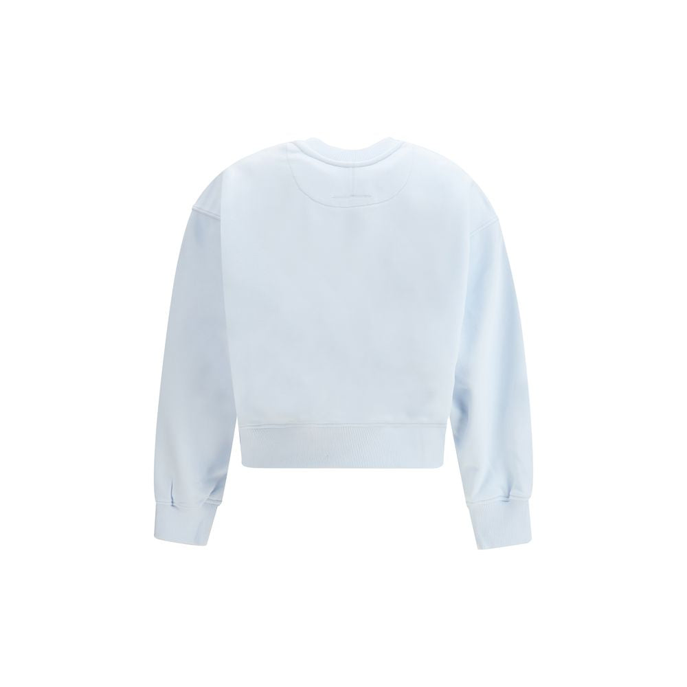 Alexander McQueen Blue Cotton Sweatshirt - ClickThatClicks 