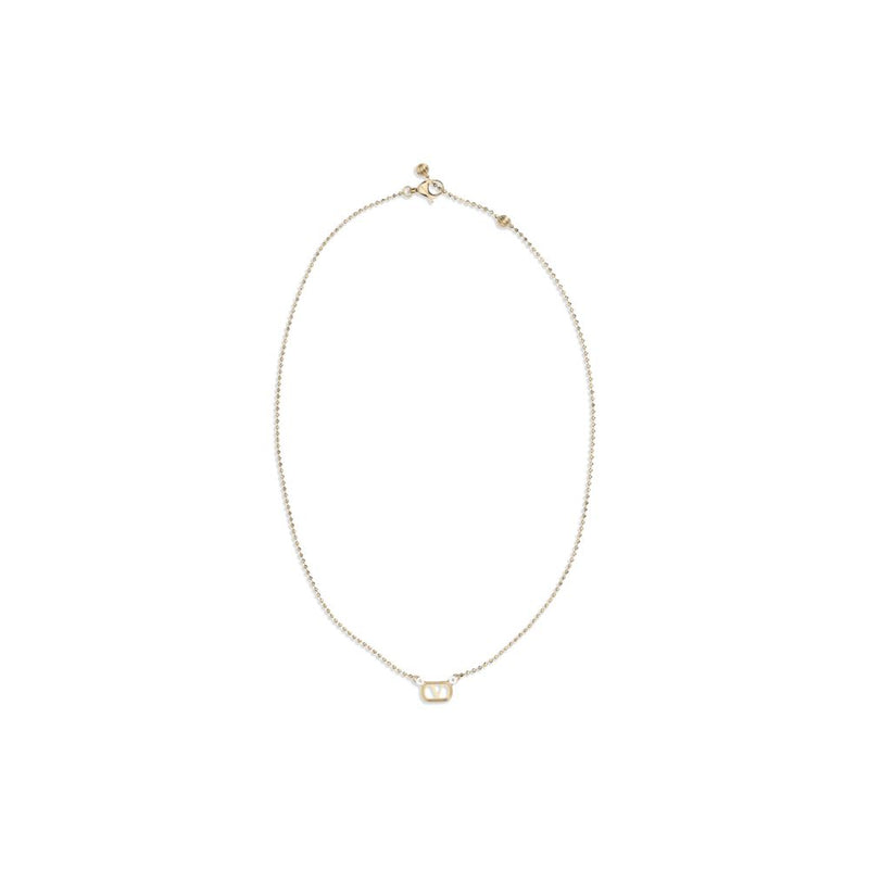 Valentino Garavani Gold Metal Necklace