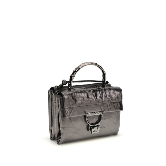 Coccinelle Black Calf Leather Bos Taurus Handbag - ClickThatClicks 