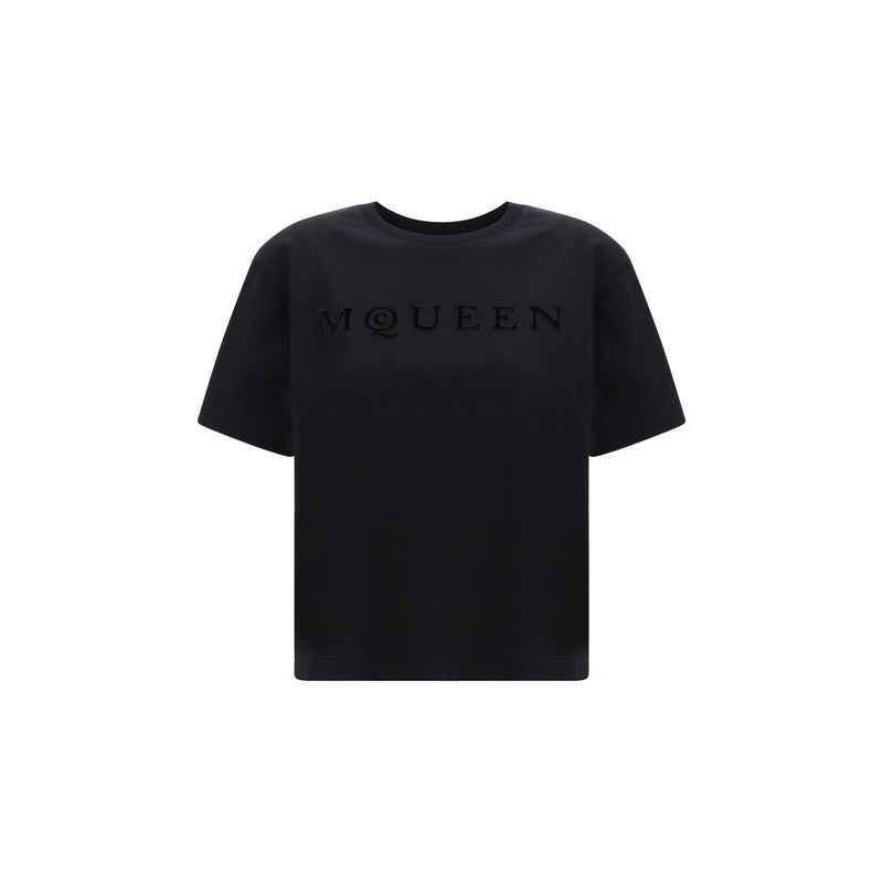 Alexander McQueen Black Cotton T-Shirt
