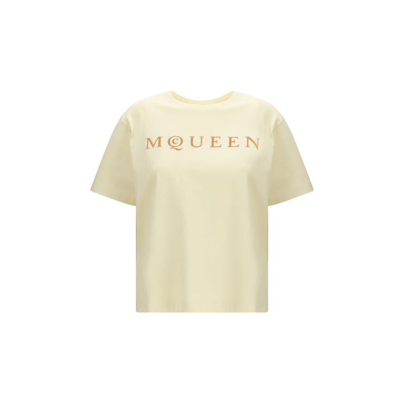 Alexander McQueen Bicolor Cotton T-Shirt