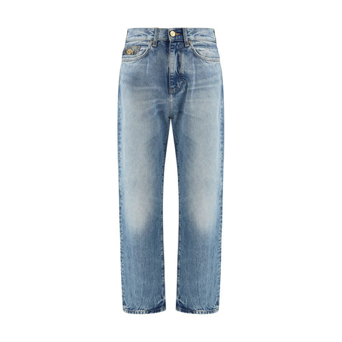 Versace Blue Cotton Jeans Denim - ClickThatClicks 