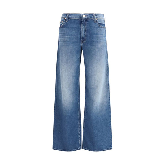 Mother Denim Blue Cotton Flared Jeans - ClickThatClicks 
