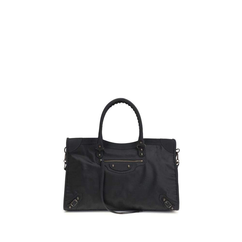 Balenciaga Black Polyamide Handbag - ClickThatClicks 