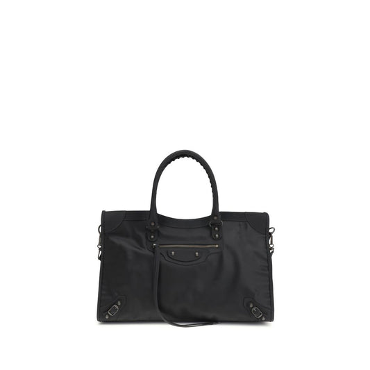 Balenciaga Black Polyamide Handbag - ClickThatClicks 