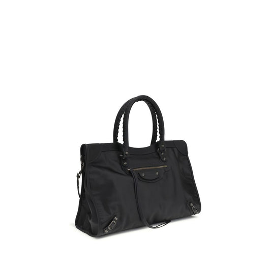 Balenciaga Black Polyamide Handbag - ClickThatClicks 