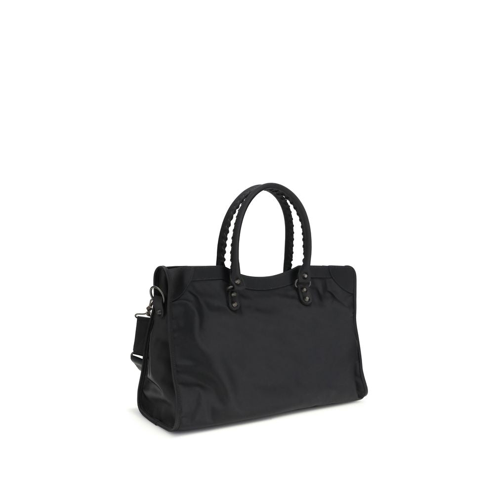 Balenciaga Black Polyamide Handbag - ClickThatClicks 