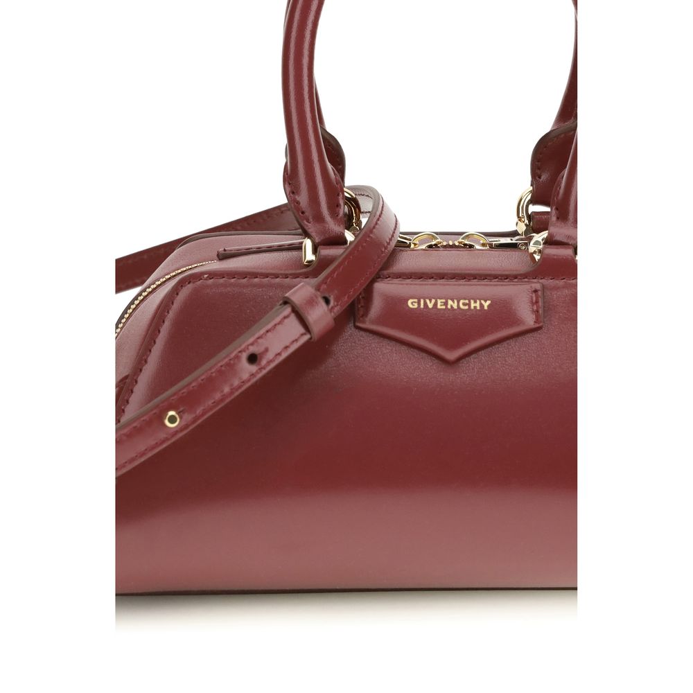 Givenchy Bordeaux Calf Leather Bos Taurus Handbag - ClickThatClicks 