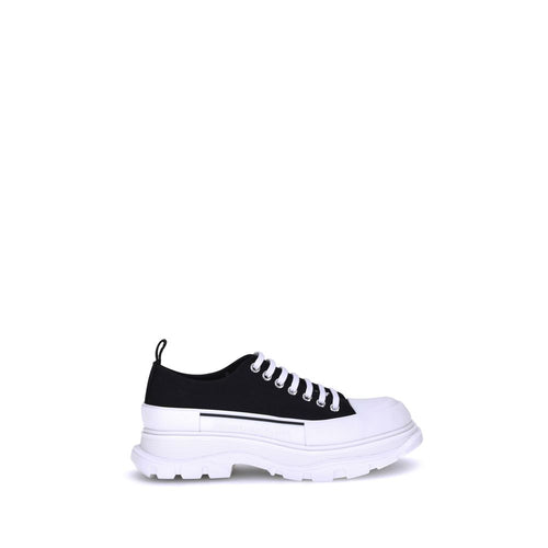 Alexander McQueen Black Rubber Chunky Sneakers - ClickThatClicks 