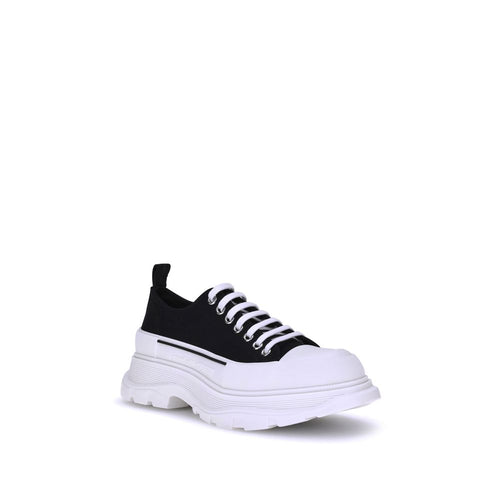 Alexander McQueen Black Rubber Chunky Sneakers - ClickThatClicks 