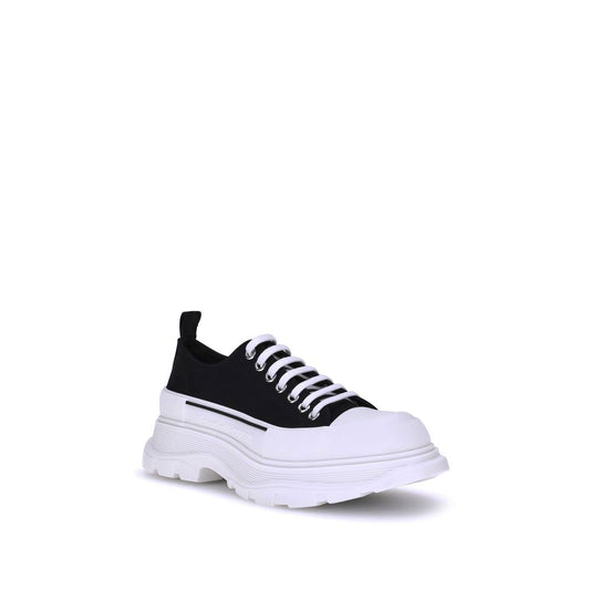 Alexander McQueen Black Rubber Chunky Sneakers - ClickThatClicks 