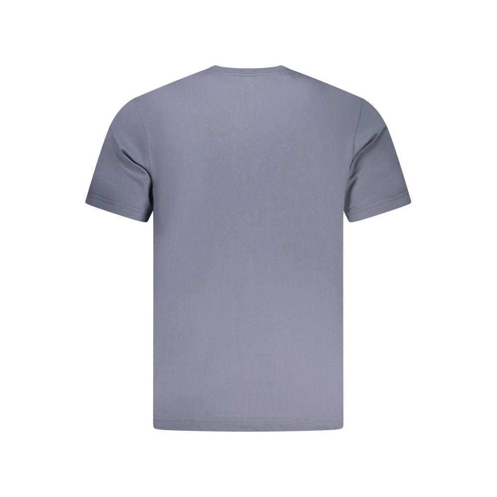 North Sails Blue Cotton Men T-Shirt - ClickThatClicks 