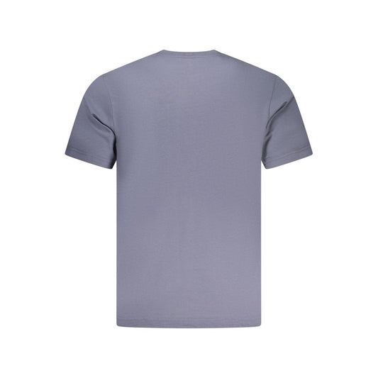 North Sails Blue Cotton Men T-Shirt - ClickThatClicks 