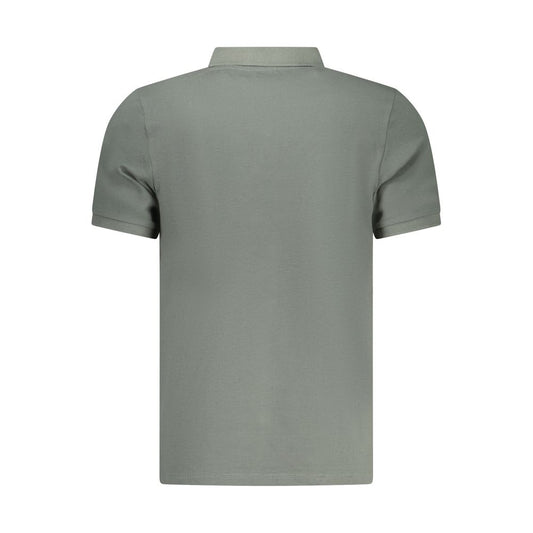 North Sails Green Cotton Men Polo