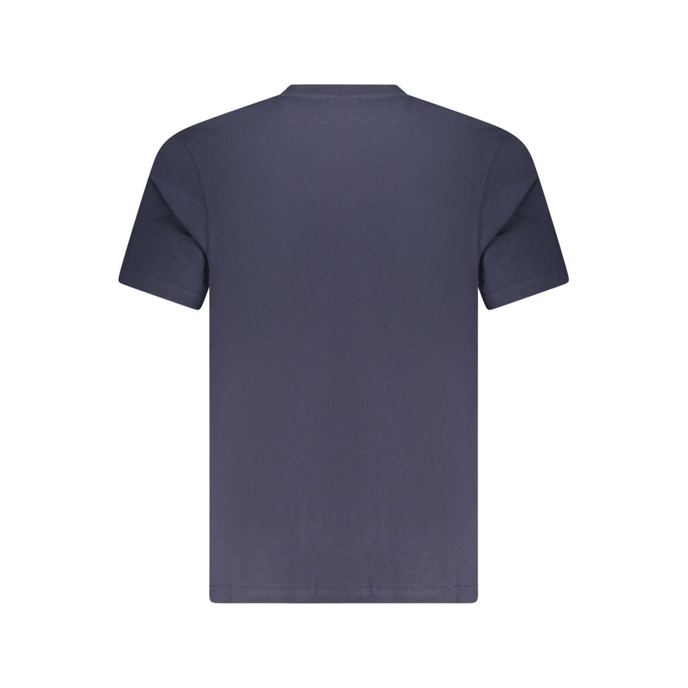 North Sails Blue Cotton Men T-Shirt - ClickThatClicks 