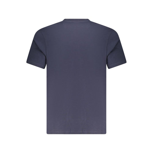 North Sails Blue Cotton Men T-Shirt - ClickThatClicks 