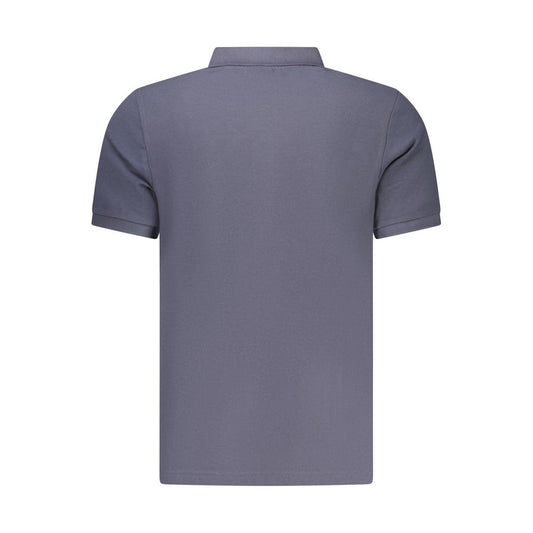 North Sails Blue Cotton Men Polo - ClickThatClicks 