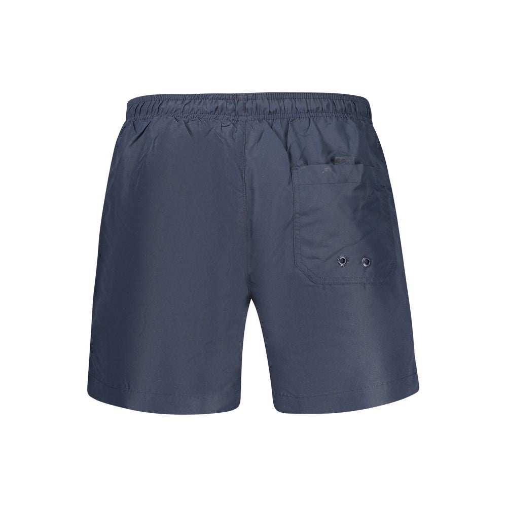 North Sails Blu Polyester Men Swim Boxer - ClickThatClicks 