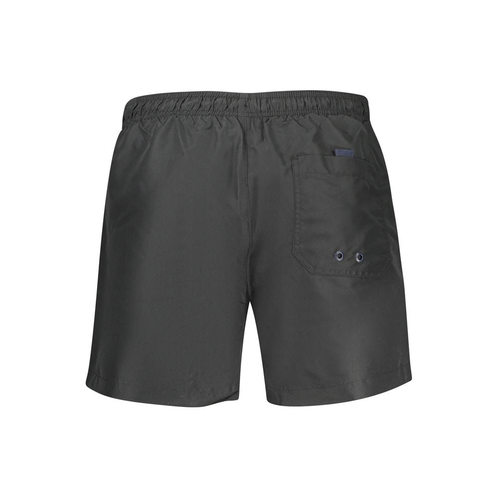 North Sails Black Polyester Men's Swim Boxer - ClickThatClicks 