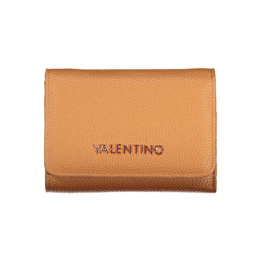 Mario Valentino Marrone Poliuretano Woman Wallet - ClickThatClicks 