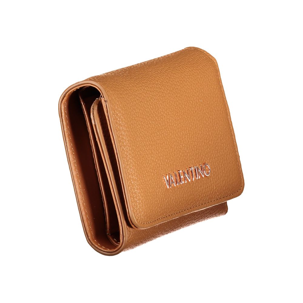 Mario Valentino Marrone Poliuretano Woman Wallet - ClickThatClicks 