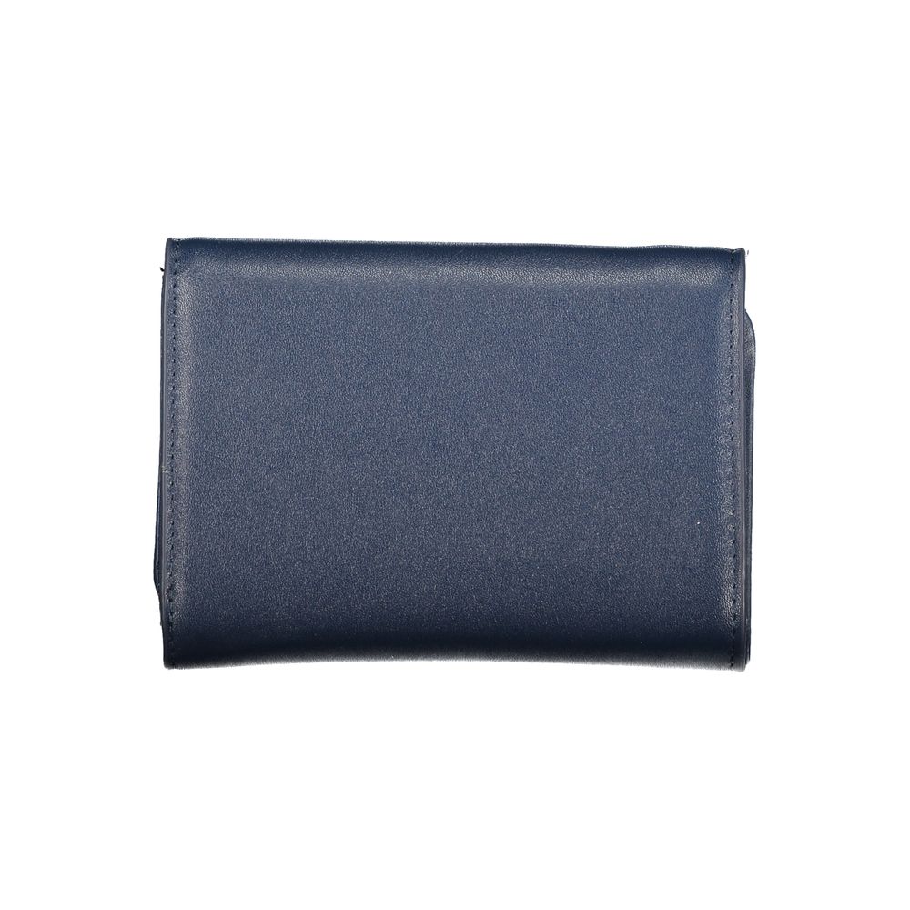 Mario Valentino Blu Poliuretano Women Wallet - ClickThatClicks 