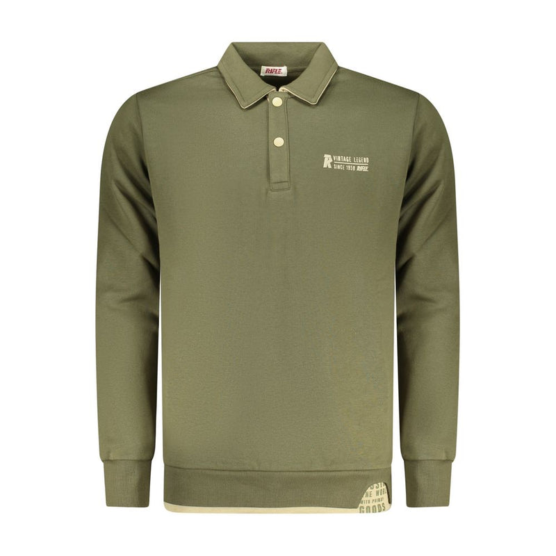 Rifle Green Cotton Polo Shirt