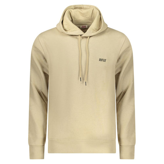 Rifle Beige Cotton Men's Sweatshirt - ClickThatClicks 