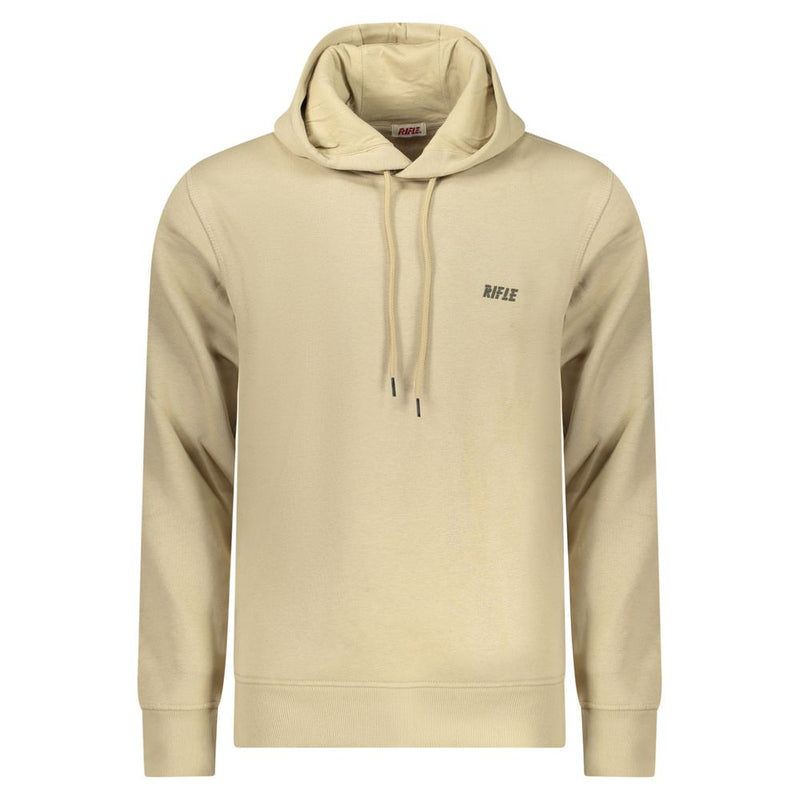Rifle Beige Cotton Sweatshirt