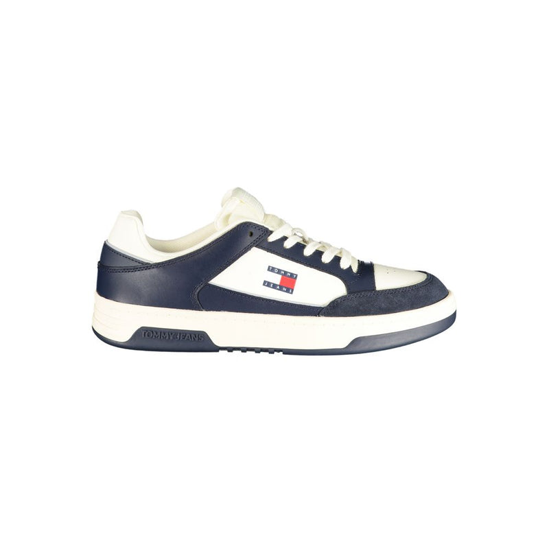 Tommy Hilfiger Bianco Polyurethane Men Sneaker