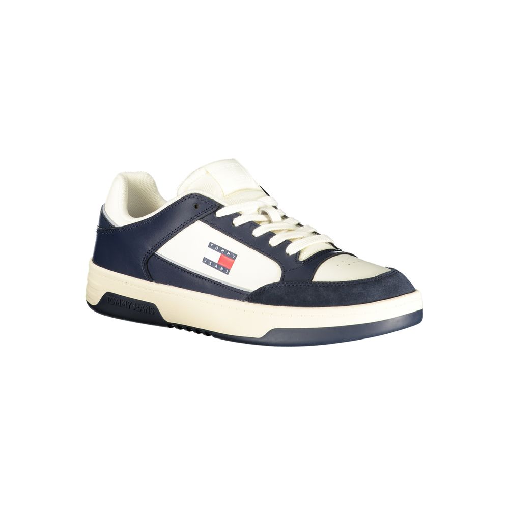 Tommy Hilfiger Bianco Polyurethane Men Sneaker - ClickThatClicks 