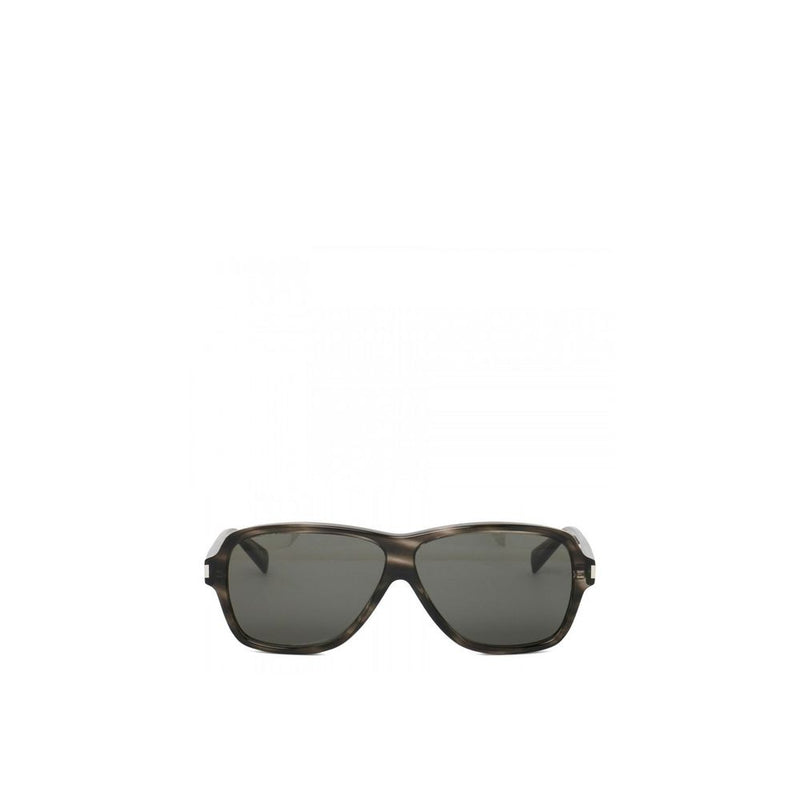 Saint Laurent Gray Acetate Sunglasses