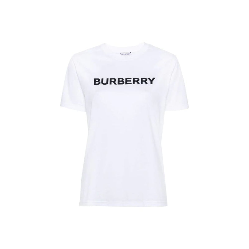 Burberry White Cotton T-Shirt