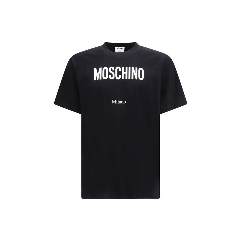 Moschino Black Cotton T-Shirt