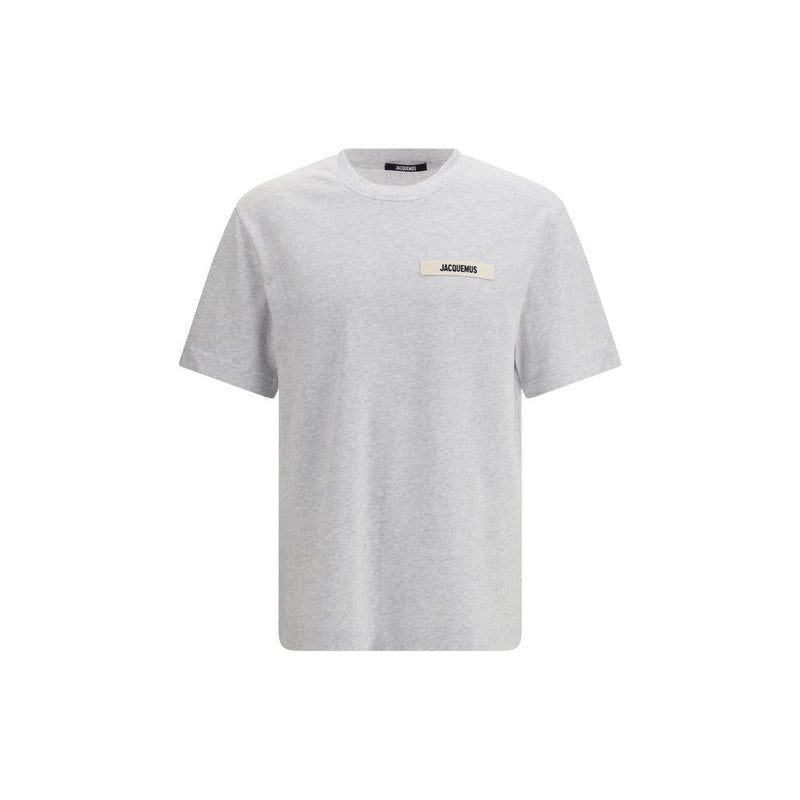 Jacquemus Gray Cotton T-Shirt