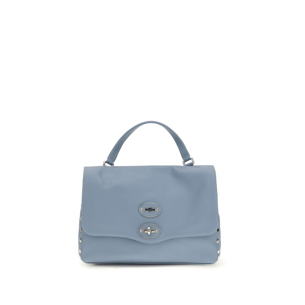 Zanellato Blue Calf Leather Bos Taurus Shoulder Bag - ClickThatClicks 