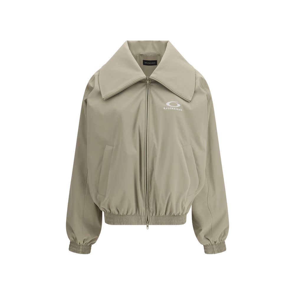 Balenciaga Beige Polyester Jackets And Coat