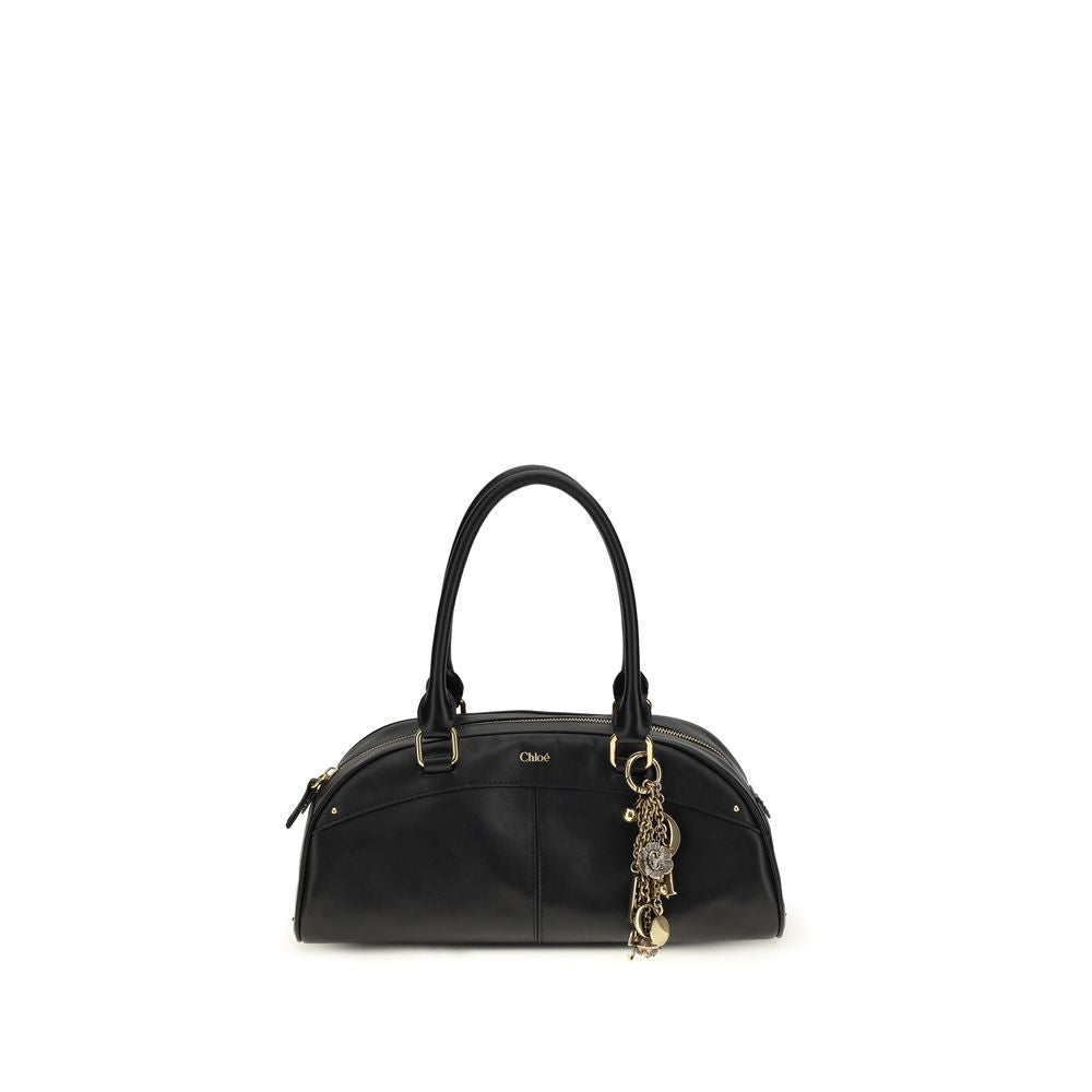 Chloé Black Calf Leather Bos Taurus Handbag - ClickThatClicks 