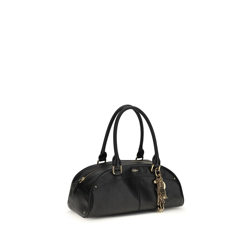 Chloé Black Calf Leather Bos Taurus Handbag - ClickThatClicks 